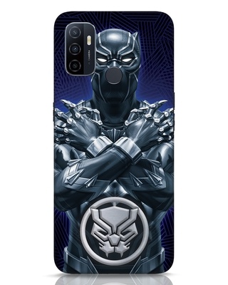 Shop Black Panther 3D Designer Cover for Oppo A53-Front