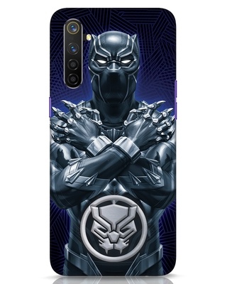 Shop Black Panther 3D Designer Cover for Realme 6 Pro-Front