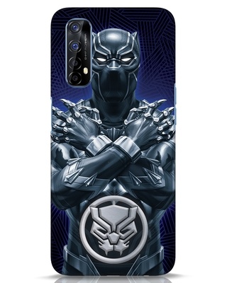Shop Black Panther 3D Designer Cover for Realme 7-Front