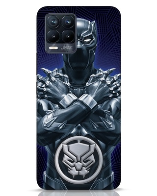 Shop Black Panther 3D Designer Cover for Realme 8 Pro-Front