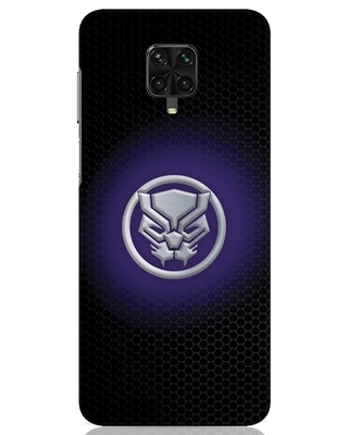 Shop Black Panther Glow 3D Designer Cover for Xiaomi Poco M2 Pro-Front