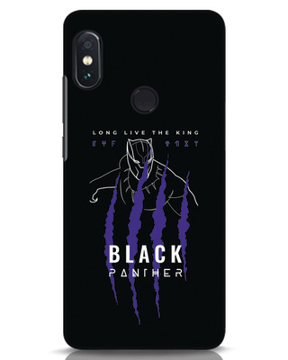 Shop Black Panther-The King Designer Hard Cover for Xiaomi Redmi Note 5 Pro-Front
