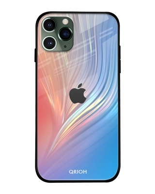 Shop Mystic Aurora Printed Premium Glass Cover for iPhone 11 Pro(Shock Proof, Lightweight)-Front