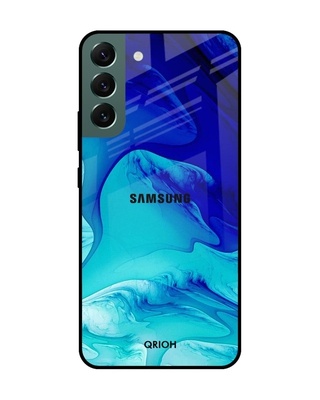 Shop Raging Tides Printed Premium Glass Cover for Samsung Galaxy S22 Plus 5G (Shock Proof, Lightweight)-Front