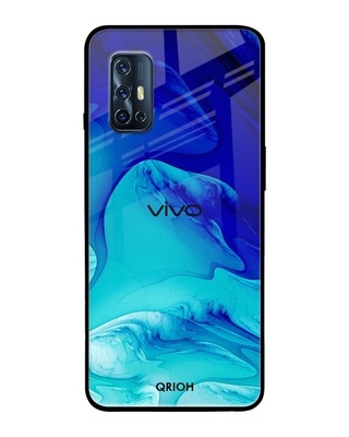Shop Raging Tides Printed Premium Glass Cover for Vivo V19 (Shock Proof, Lightweight)-Front