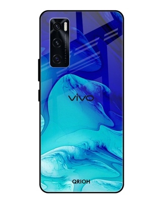 Shop Raging Tides Printed Premium Glass Cover for Vivo V20 SE (Shock Proof, Lightweight)-Front