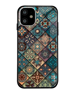 Shop Retro Art Printed Premium Glass Cover for iPhone 11(Shock Proof, Lightweight)-Front