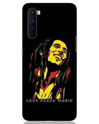 Shop Bob Peace Music OnePlus Nord Mobile Covers-Front