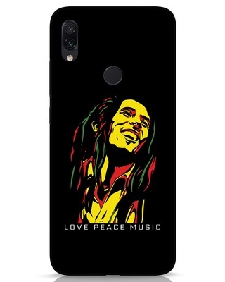 Shop Bob Peace Music Xiaomi Redmi Note 7s Mobile Cover-Front