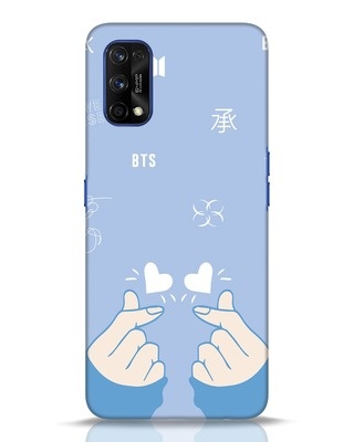 Shop Bts Doodle Realme 7 pro Mobile Cover-Front