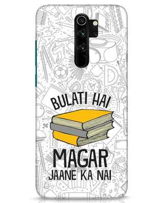 Shop Bulati Hai Books Designer Hard Cover for Xiaomi Redmi Note 8 Pro-Front