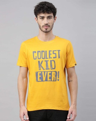 Shop Coolest Kid Ever Printed T-Shirt-Front