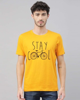 Shop Men's Stay Cool Graphic Printed T-shirt-Front