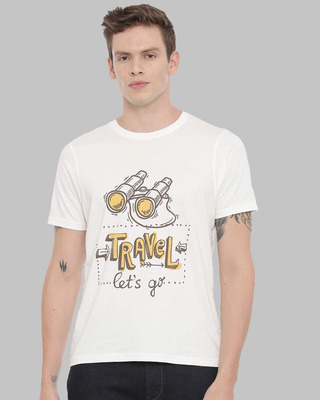 Shop Travel Printed T-Shirt-Front