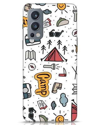 Shop Camp Designer Hard Cover for OnePlus Nord 2-Front