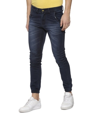 Shop Men's Slim Blue Jeans-Front