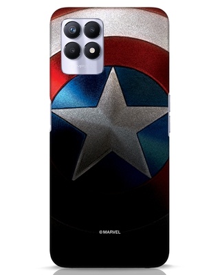 Shop Captain Designer Hard Cover for Realme 8i-Front