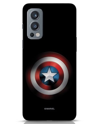 Shop Captain's Shield (AVL) Designer Hard Cover for OnePlus Nord 2-Front