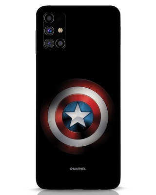 Shop Captain's Shield Samsung Galaxy M31s Mobile Cover (AVL)-Front