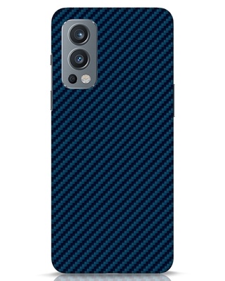 Shop Carbon Fiber Designer Hard Cover for OnePlus Nord 2-Front