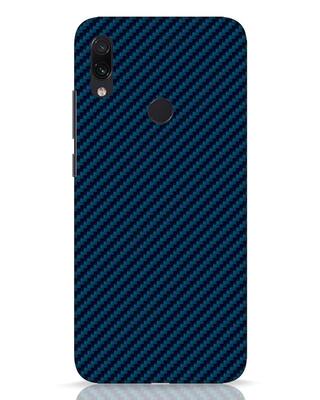 Shop Carbon Fiber Xiaomi Redmi Note 7 Pro Mobile Cover-Front