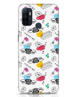 Shop Central Perk Designer Hard Cover for Oppo A53-Front