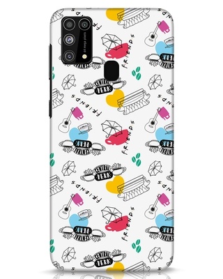 Shop Central Perk Designer Hard Cover for Samsung Galaxy M31-Front