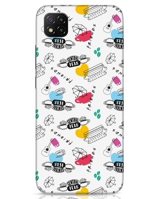 Shop Central Perk Designer Hard Cover for Xiaomi Poco C3-Front