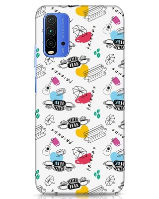 Shop Central Perk Designer Hard Cover for Xiaomi Redmi 9 Power-Front