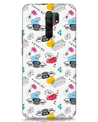 Shop Central Perk Designer Hard Cover for Xiaomi Redmi 9 Prime-Front