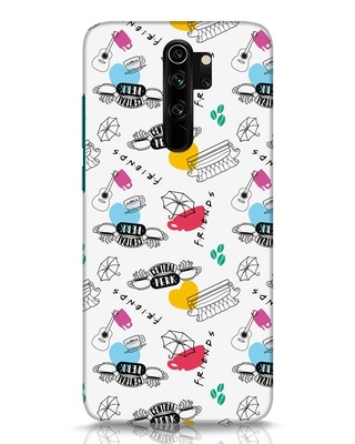 Shop Central Perk Designer Hard Cover for Xiaomi Redmi Note 8 Pro-Front