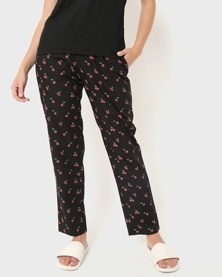 Shop Cherry Crush All Over Printed Pyjama-Front