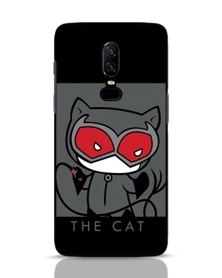 Shop Chibi CAT OnePlus 6 Mobile Covers-Front