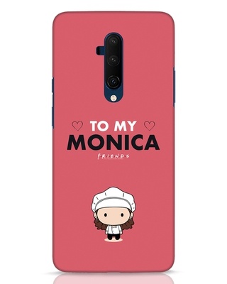 Shop Chibi Monica OnePlus 7T Pro Mobile Covers-Front