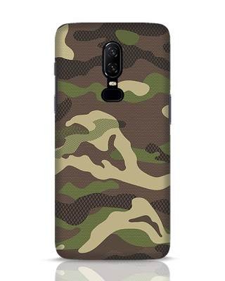 Shop Classic Camo OnePlus 6 Mobile Cover-Front