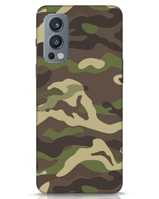 Shop Classic Camo Designer Hard Cover for OnePlus Nord 2-Front