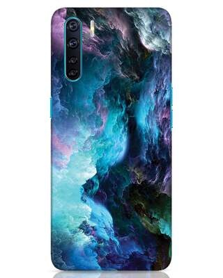 Shop Cloudy Oppo F15 Mobile Cover-Front