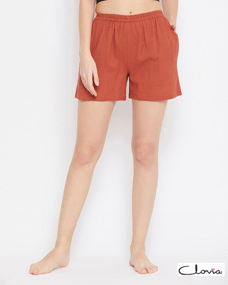 cotton shorts for ladies online