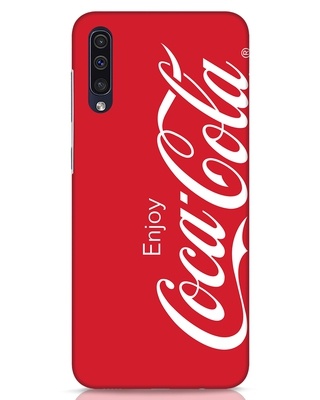 Shop Coca Cola Classic Samsung Galaxy A50 Mobile Covers-Front