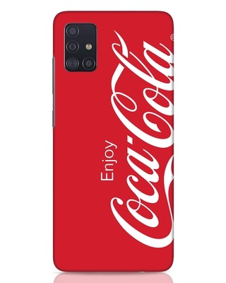 Shop Coca Cola Classic Samsung Galaxy A51 Mobile Covers-Front