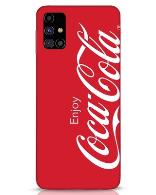 Shop Coca Cola Classic Samsung Galaxy M31s Mobile Covers-Front