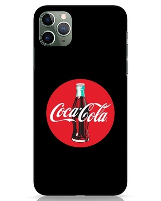 Shop Coca Cola Red Bottle iPhone 11 Pro Max Mobile Covers-Front