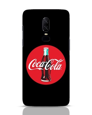 Shop Coca Cola Red Bottle OnePlus 6 Mobile Covers-Front