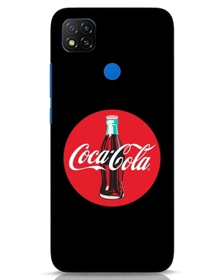 Shop Coca Cola Red Bottle Redmi 9 Mobile Covers-Front