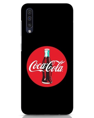 Shop Coca Cola Red Bottle Samsung Galaxy A50 Mobile Covers-Front
