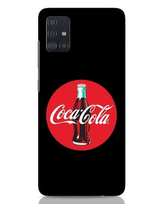 Shop Coca Cola Red Bottle Samsung Galaxy A51 Mobile Covers-Front