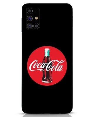 Shop Coca Cola Red Bottle Samsung Galaxy M31s Mobile Covers-Front