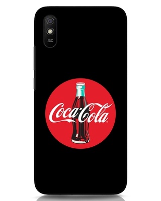 Shop Coca Cola Red Bottle Xiaomi Redmi 9A Mobile Covers-Front