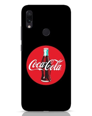 Shop Coca Cola Red Bottle Xiaomi Redmi Note 7 Pro Mobile Covers-Front