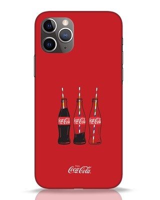 Shop Coca-Cola Three Bottle iPhone 11 Pro Mobile Cover-Front